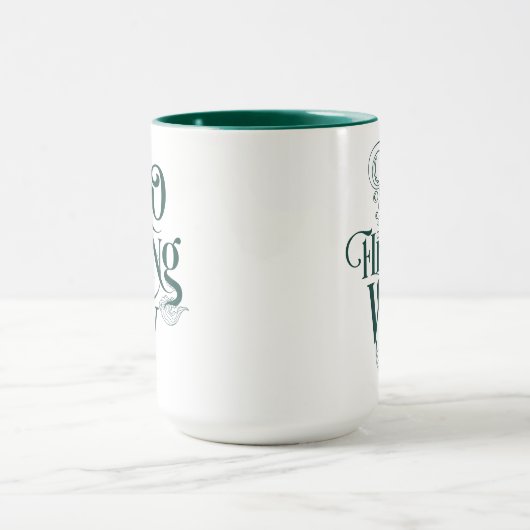 Sirène inspirée Mug Vert (Centre)