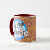 Sirène mignonne PINK Mug (Devant gauche)