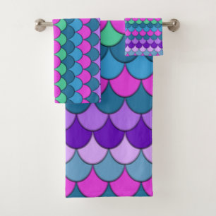 Sirène multicolore aux couleurs variées