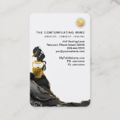 *~* Sirène Mystique Agate Sun Luna Carte de visite (Dos)