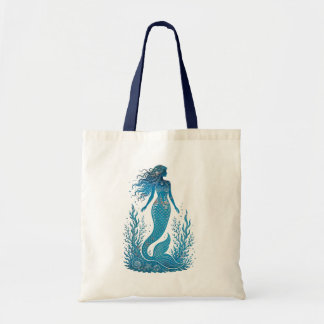 Sirene Oceaan Kunst Tas