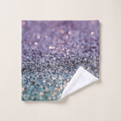 Sirène Paillettes Bokeh Glam 2 (Gant de toilette)