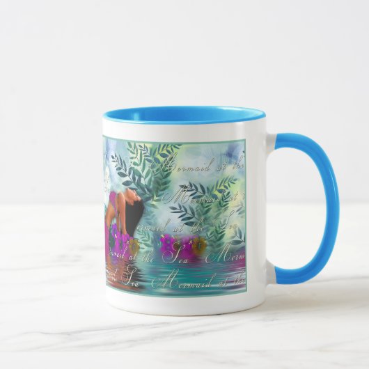 SIRÈNE PAR LA TASSE DE MER (Droite)