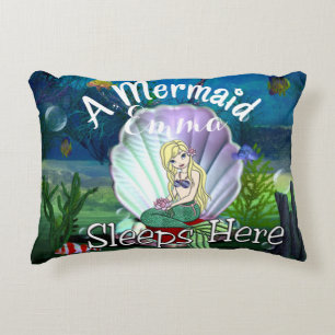 Sirène personnalisée sous le Coussin marin