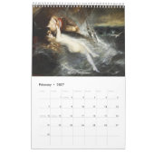 Sirène Sirène classique Tableau Calendrier (Feb 2027)