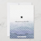 Sirène sous la mer Invitation fête d'anniversaire (Dos)