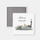 Sirène Sur Aimant À Bateau (Recto/Verso)