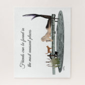 Sirène Sur Bateau Dock Puzzle (Vertical)