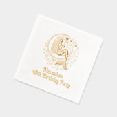 Sirène sur Crescent Moon Anniversaire N'importe qu (Gauche)