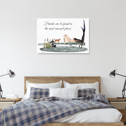 Sirène Sur La Quai Du Bateau Impression En Toile É (Insitu(Chambre))