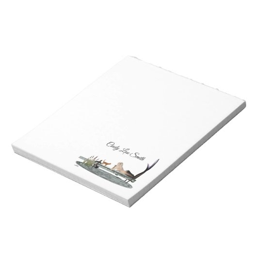 Sirène Sur Le Bloc-Notes De La Quai De Bateau (Tourné)