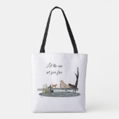 Sirène sur le Sac fourre-tout d'embarquement (Dos)