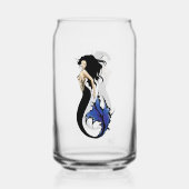 Sirène tribale bleue (Verso)