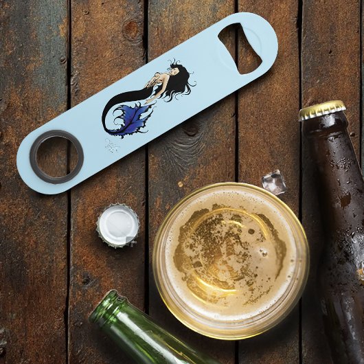 Sirène tribale bleue