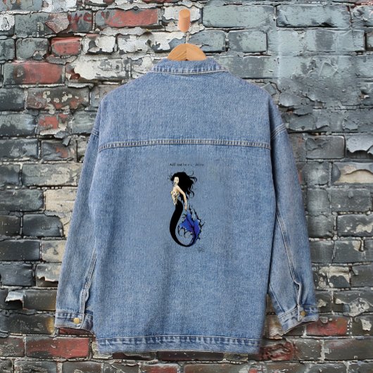 Sirène tribale bleue