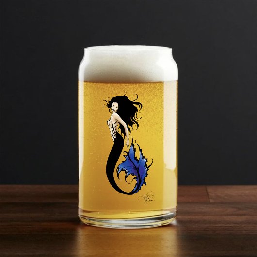 Sirène tribale bleue