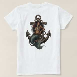 Sirene van het Anker T-shirt