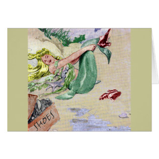 Sirène vintage en couleurs