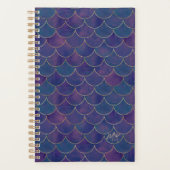 Sirène violette foncée Planificateur annuel (Devant)