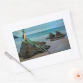 Sirène Vue sur l'Ocean Sticker (Enveloppe)