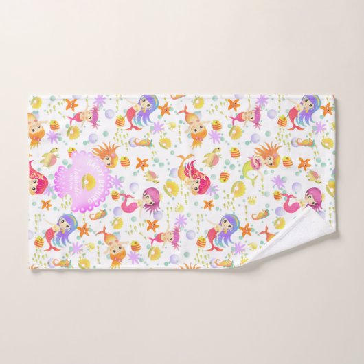 Sirènes blanches (Serviette à main)