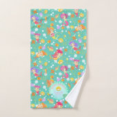 Sirènes  Bleu-vert (Serviette à main)