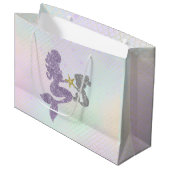 Sirènes de parties scintillantes de sac de cadeau (Devant Angle)