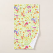 Sirènes Lemon Green (Serviette à main)