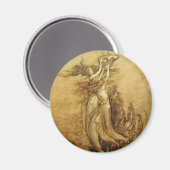 Sirènes Pêcher pour Pearls Magnet (Recto/Verso)