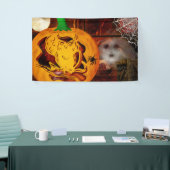 Sirens Haunted Halloween Pumpkin Carving Spandoek (Beurs)