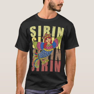 Sirin Mythologische Slavische Noorse Paganisme Oud T-shirt