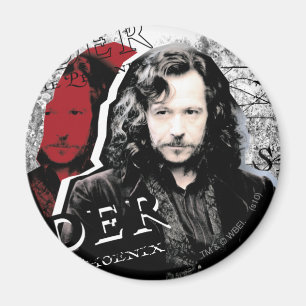 Sirius Black Gezocht Poster Magneet