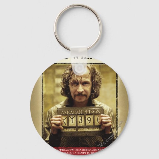 Sirius Black Gezocht Poster Sleutelhanger (Voorkant)