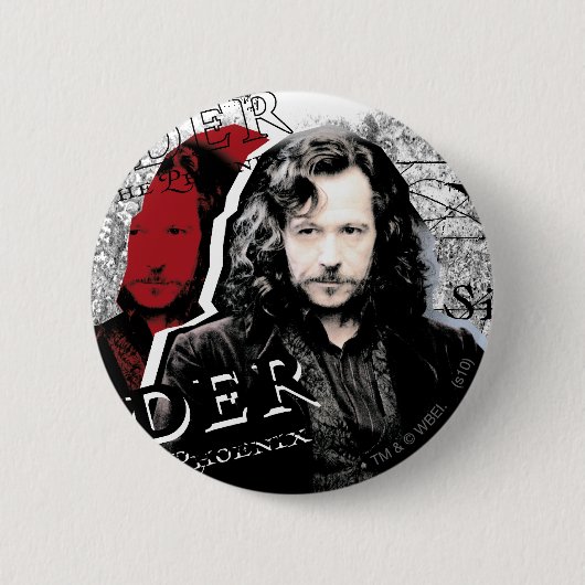 Sirius Black Ronde Button 5,7 Cm (Voorkant)