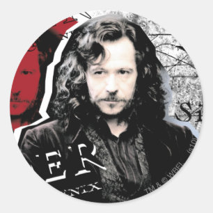 Sirius Black Ronde Sticker