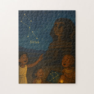 Sirius Constellation Puzzle Sacré Or Divin
