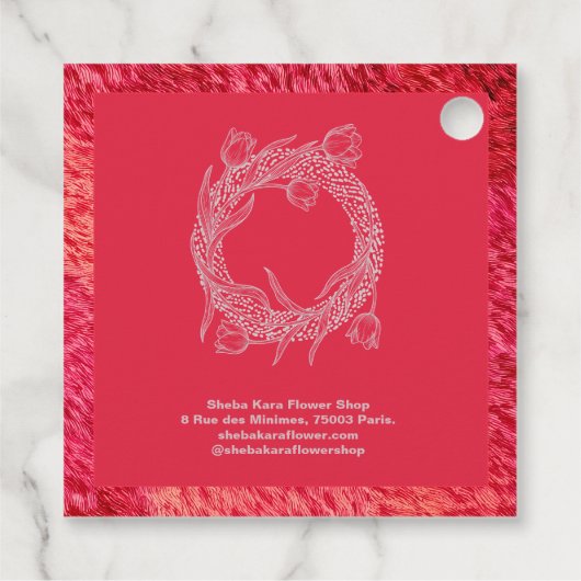 Sirocco cadeau label (Achterkant)