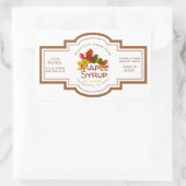 Sirop d'érable Feuille d'érable trio Étiquette de  (Sac)