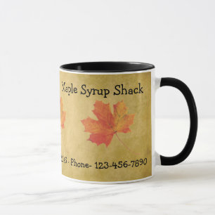 Sirop d'érable Feuille Maple Business Mug