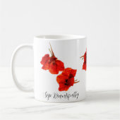 Siroter Beau 11 oz. Mug de café (Nasturtium) (Gauche)