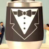 Siroter en style - Tuxedo Stemless Wine Tumbler