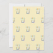 Siroter un cocktail amusant invitation d'anniversa (Dos)