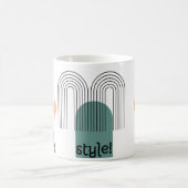 Siroter une tasse de café en style | Mini-typograp (Centre)