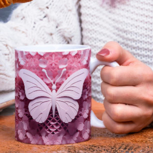 Sirotez en style avec la Mug de café à papillon 3D
