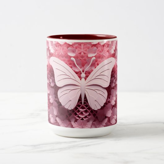 Sirotez en style avec la Mug de café à papillon 3D (Centre)