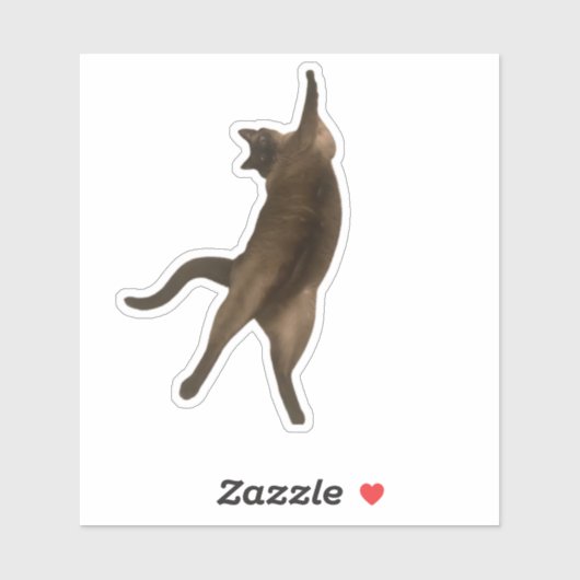 SirPercyPaws - Drôle Pose Sticker (Feuille)