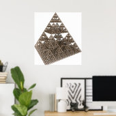 SirPyramidSki Poster (Thuiskantoor)