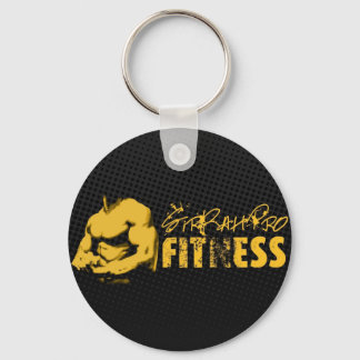 SirRahPro Fitness Black/Gold Sleutelhanger