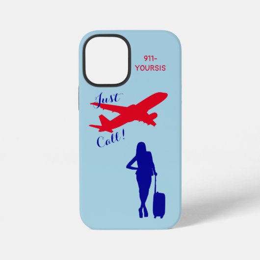 Sis Call iPhone Hoesje (Achterkant)