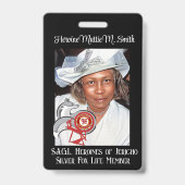 Sis Smith Badge (Achterkant)